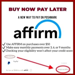 Affirm Payment Option on Poshmark